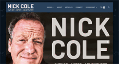 Desktop Screenshot of nickcolebooks.com