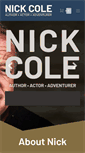 Mobile Screenshot of nickcolebooks.com